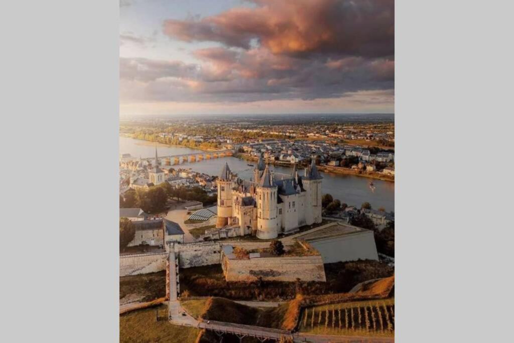 L'Escapade : Maison Centre-Ville Avec Cour Saumur Bagian luar foto