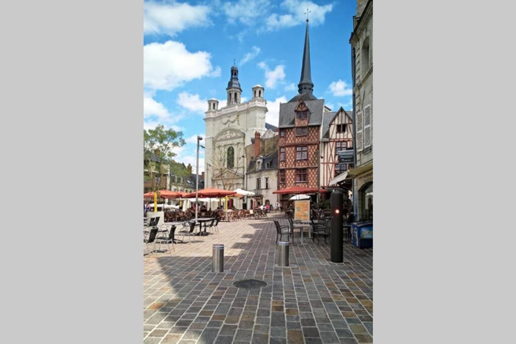 L'Escapade : Maison Centre-Ville Avec Cour Saumur Bagian luar foto